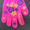 Magic gloves, outdoor sports, winter warmth knitted woolen gloves, printed gloves details Picture